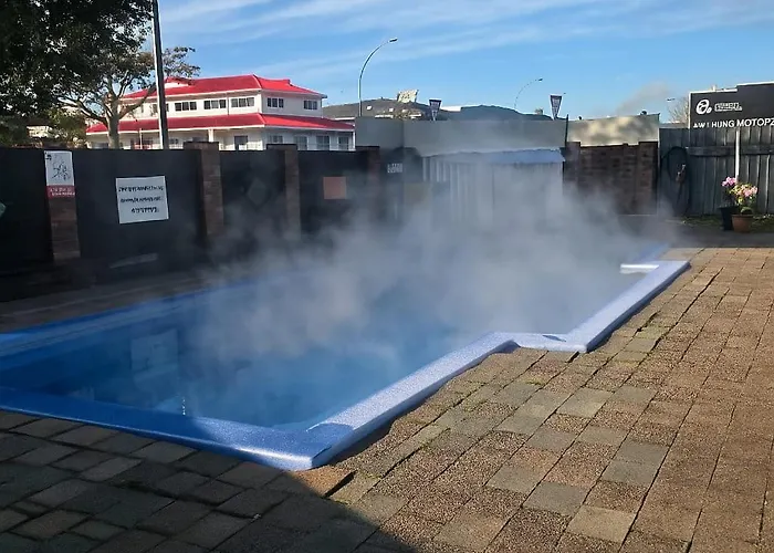 모텔 Kuirau Park Motor Lodge- Thermal Mineral Pool